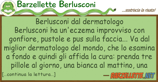 Barzellette Berlusconi berlusconi dermatologo berlusconi h