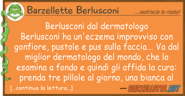 Barzellette Berlusconi berlusconi dermatologo berlusconi h