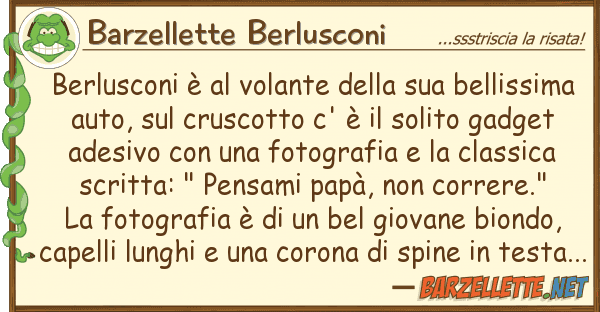 Barzellette Berlusconi berlusconi è volante belli