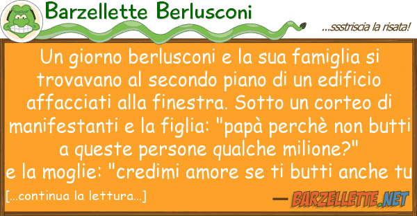 Barzellette Berlusconi giorno berlusconi famiglia s