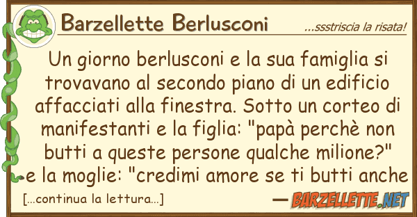 Barzellette Berlusconi giorno berlusconi famiglia s