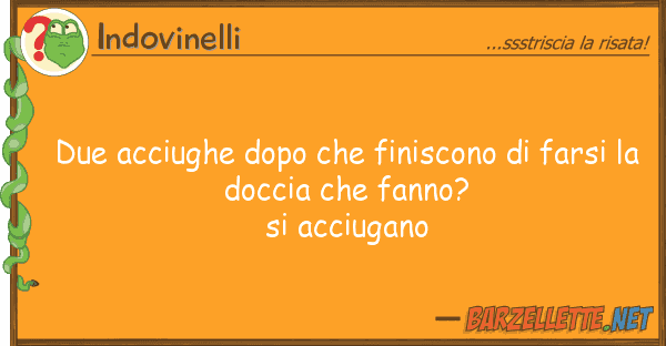 Indovinelli due acciughe dopo finiscono farsi