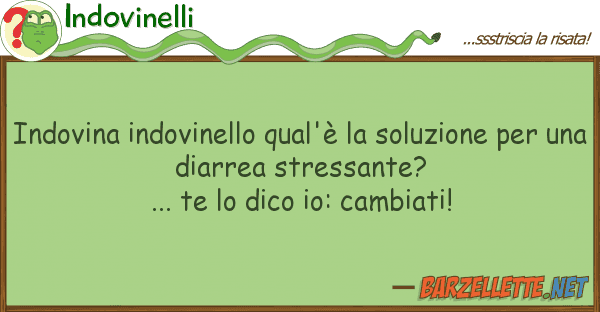 Indovinelli indovina indovinello qual'è soluzion
