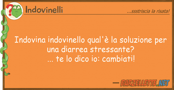 Indovinelli indovina indovinello qual'è soluzion