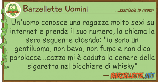 Barzellette Uomini un'uomo conosce ragazza molto sexi s