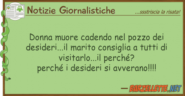 Notizie Giornalistiche donna muore cadendo pozzo deside