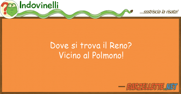 Indovinelli trova reno? vicino polmon