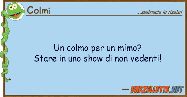 Colmi colmo mimo? stare show