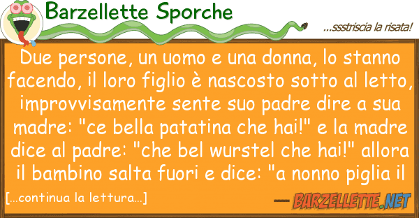 Barzellette Sporche due persone, uomo donna, sta