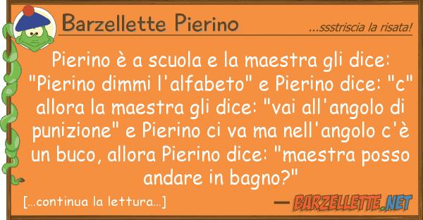 Barzellette Pierino pierino è scuola maestra dic