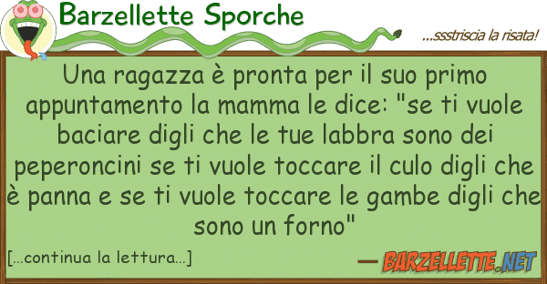 Barzellette Sporche ragazza è pronta primo