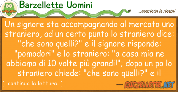 Barzellette Uomini signore sta accompagnando mercato