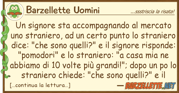 Barzellette Uomini signore sta accompagnando mercato
