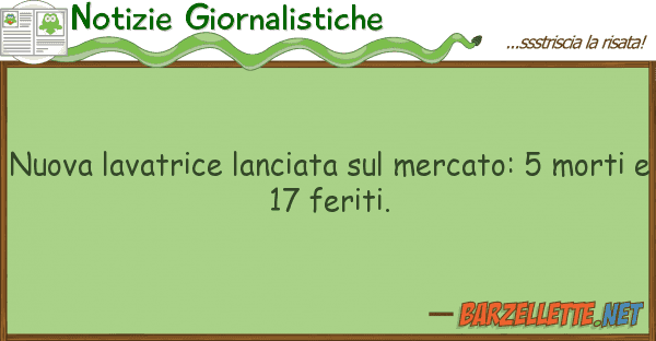 Notizie Giornalistiche nuova lavatrice lanciata mercato: 5