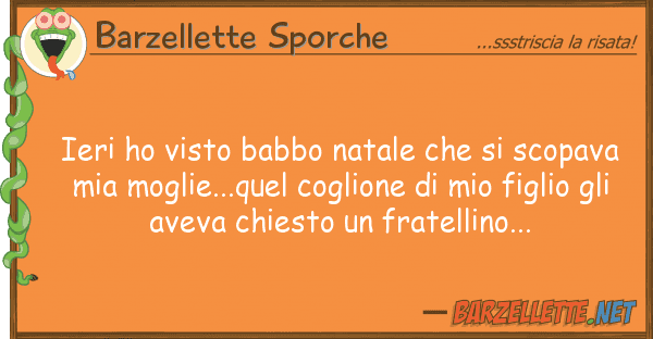 Barzellette Sporche ieri ho visto babbo natale scopav
