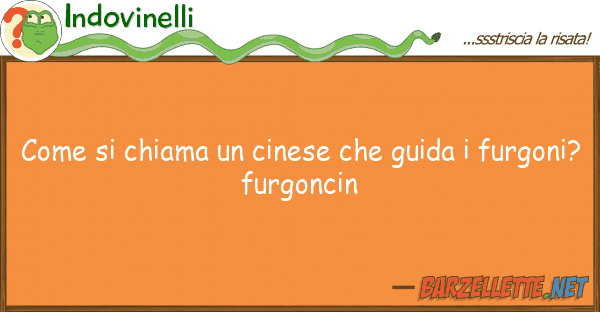 Indovinelli chiama cinese guida fur