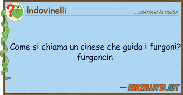 Indovinelli chiama cinese guida fur
