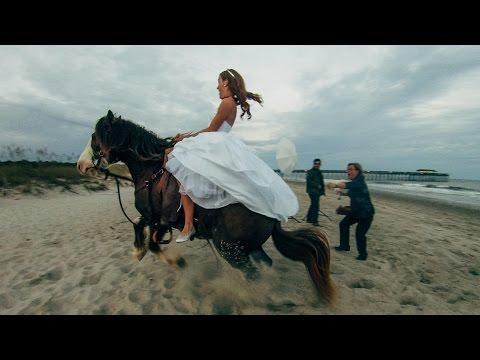 Servizio fotografico a cavallo...ma non è stata una bella idea