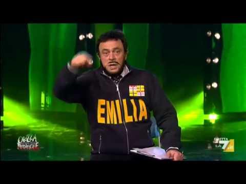 Salvini che viene imitato da Crozza!
