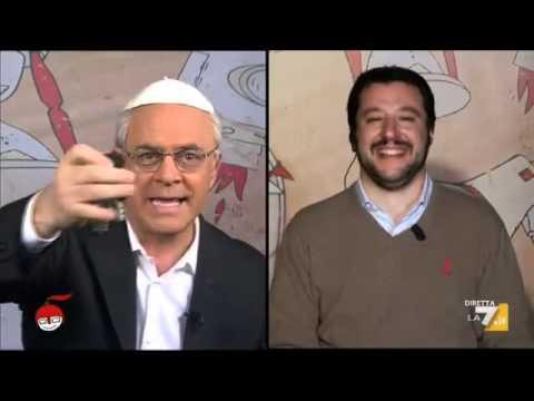 La copertina di Crozza con Salvini!