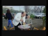 Lino Banfi in "Vieni Avanti Cretino" e la mosca nel bicchiere